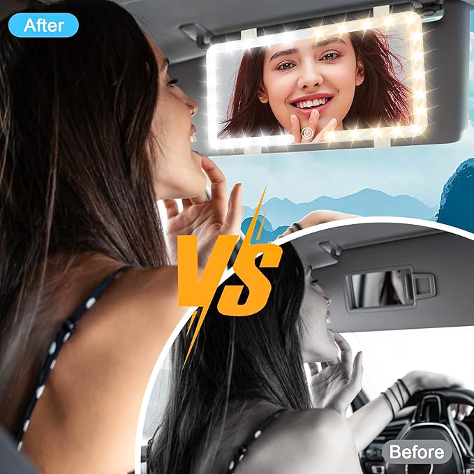 Car Sun Visor Make Up Mirror