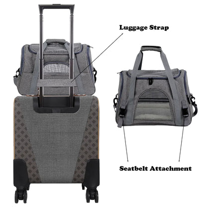 Pet Messenger Carrier Travel Bag