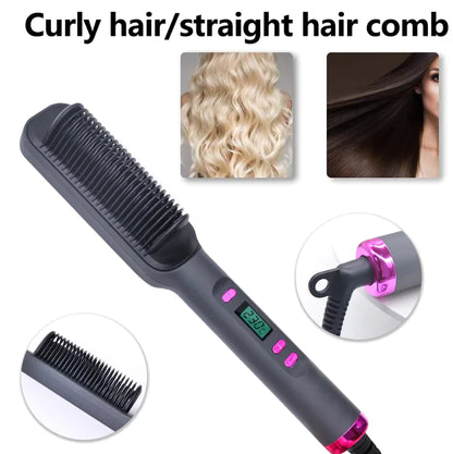 Multifunction Electric Hair Straightening Comb